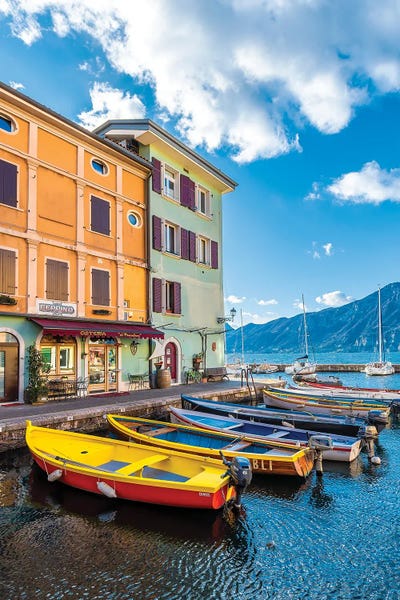 Harbors: Castelletto Town, Italy by Nejdet Duzen