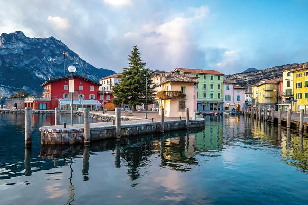 Harbors: Torbole Harbour, Italy by Nejdet Duzen