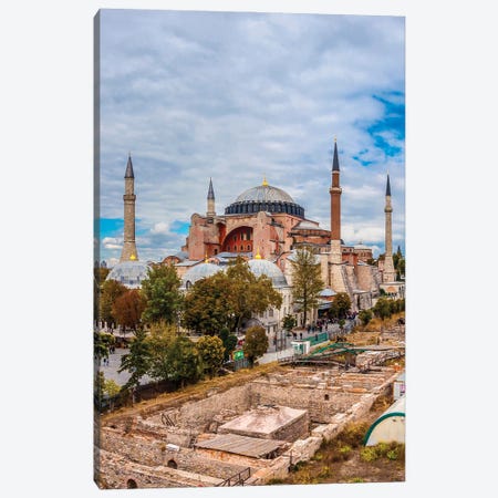 Hagia Sophia, Istanbul Canvas Print #NEJ238} by Nejdet Duzen Canvas Artwork