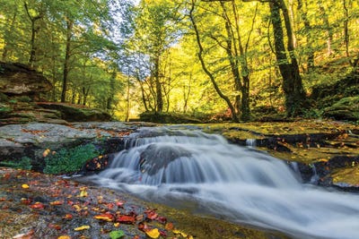 Waterfall V by Nejdet Duzen framed wall art