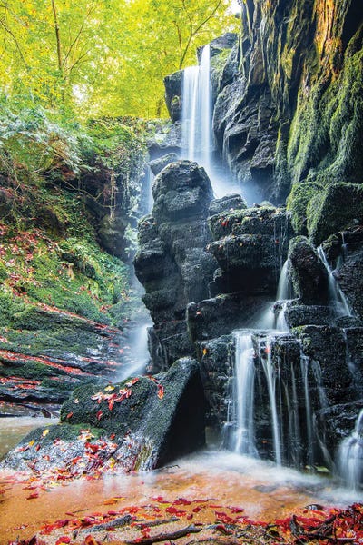 Cascade Waterfall II by Nejdet Duzen framed wall art