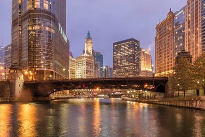 Chicago City I by Nejdet Duzen art print