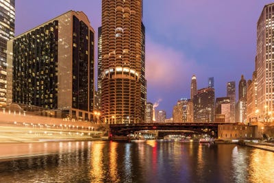 Chicago City IV by Nejdet Duzen gallery poster