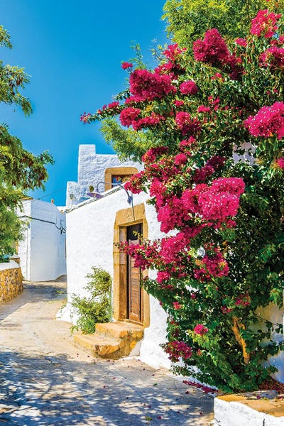 Islands: Patmos Island Street by Nejdet Duzen