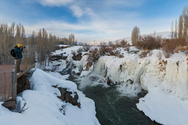 Turkey: Muradiye Waterfall I by Nejdet Duzen