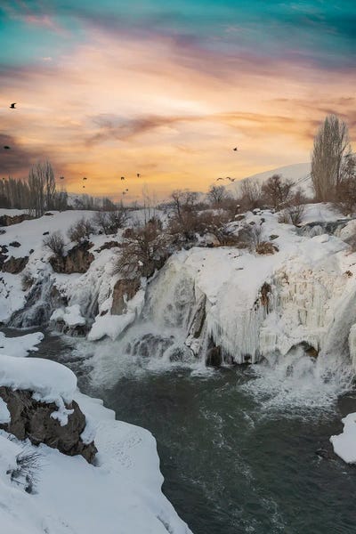 Turkey: Muradiye Waterfall II by Nejdet Duzen