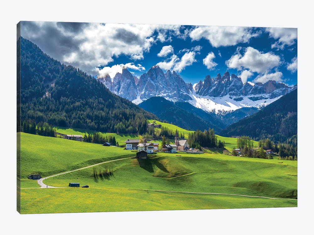 Spring In Dolomites by Nejdet Duzen 1-piece Canvas Print