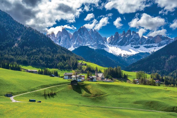 Italy: Spring In Dolomites by Nejdet Duzen