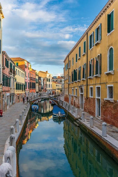 A Canal View In Venice by Nejdet Duzen art print