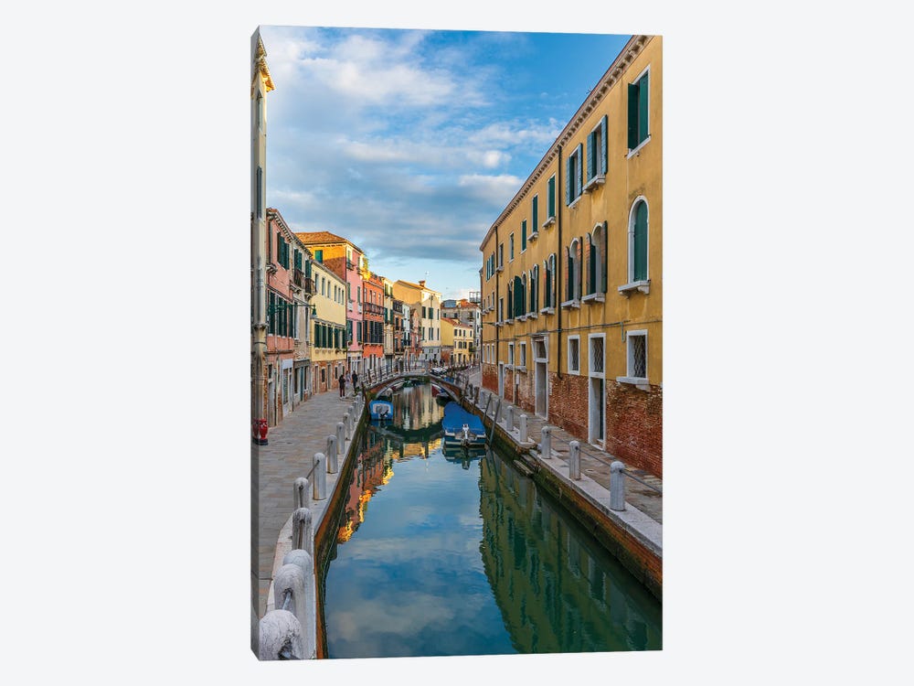 A Canal View In Venice by Nejdet Duzen 1-piece Canvas Print