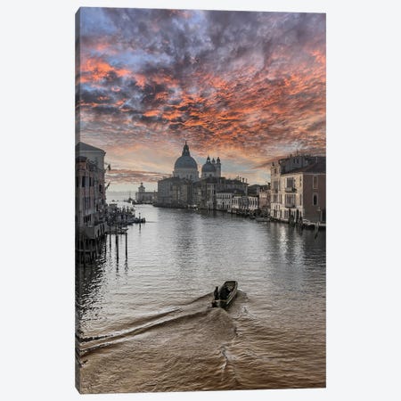 Grand Canal In Venice Canvas Print #NEJ300} by Nejdet Duzen Canvas Art