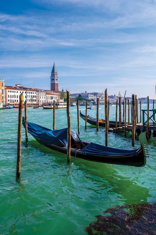 Gondolas And Venice by Nejdet Duzen wall art