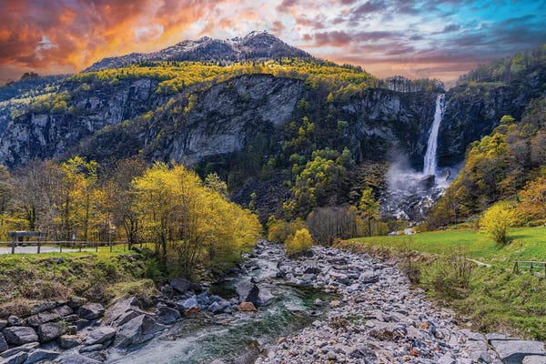 Nejdet Duzen: Switzerland Landscape VI by Nejdet Duzen