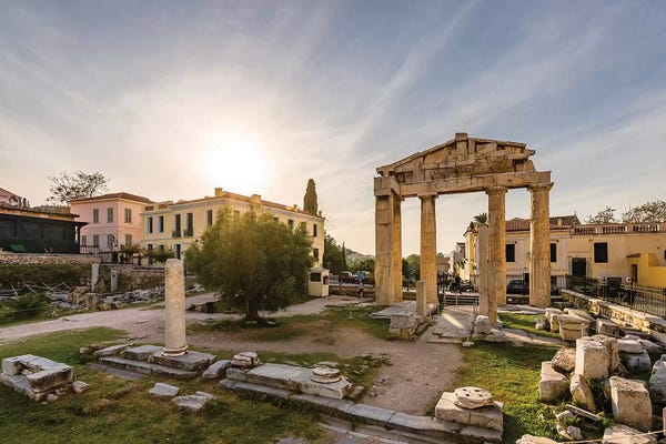Ancient Ruins: Athens, Greece VI by Nejdet Duzen