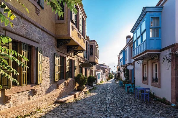 Cafes: Ayvalik, Turkey III by Nejdet Duzen