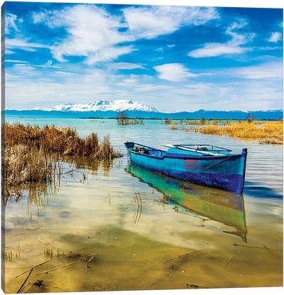 Beysehir Lake, Turkey III Canvas Art Print - Canoe Art