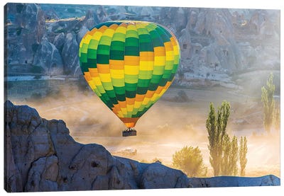 Cappadocia,Turkey Canvas Art Print - Hot Air Balloon Art