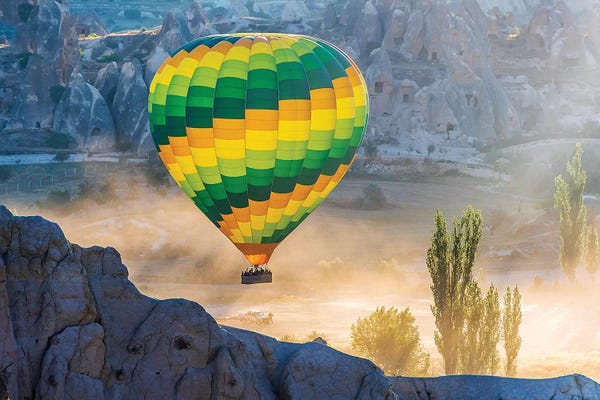 Hot Air Balloons: Cappadocia,Turkey by Nejdet Duzen