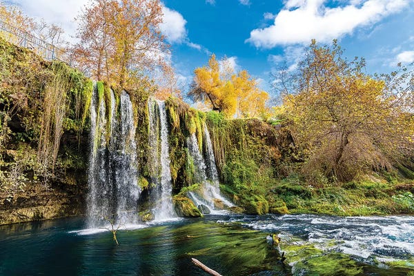Antalya: Duden Waterfall, Antalya,Turkey I by Nejdet Duzen
