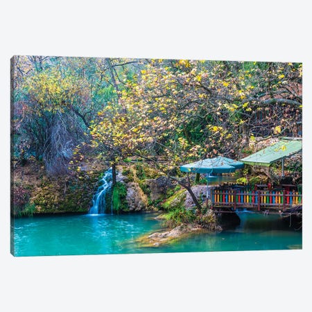 Kursunlu Waterfall, Antalya,Turkey III Canvas Print #NEJ75} by Nejdet Duzen Canvas Artwork