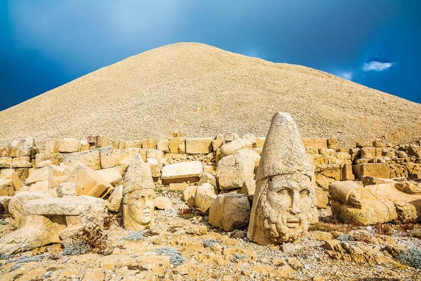 Ancient Ruins: Nemrut Mountain,Turkey I by Nejdet Duzen