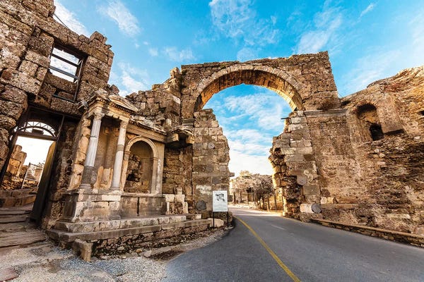 Ancient Ruins: Side,Turkey I by Nejdet Duzen