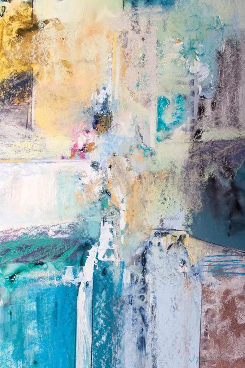 Flow Blue III by Jennifer Gardner wall art