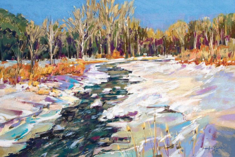 Icy Waters by Jennifer Gardner wall art