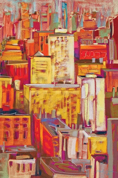 Jennifer Gardner: Orange Glow VIII by Jennifer Gardner