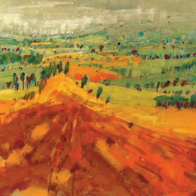 Rolling Hills IV by Jennifer Gardner framed canvas print