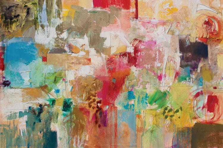Fiesta V by Jennifer Gardner wall art