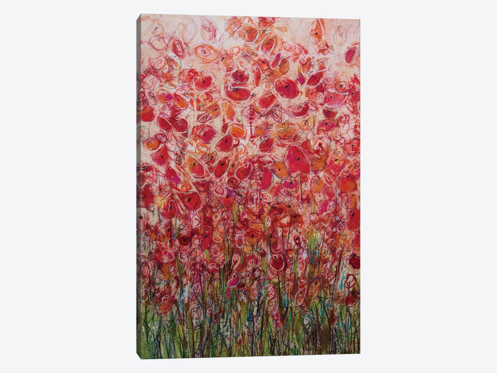 Flower Series XXII by Jennifer Gardner 1-piece Canvas Print