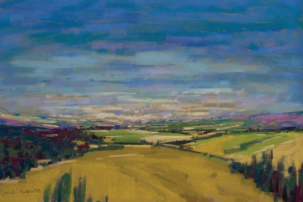 Jennifer Gardner: Patchwork Fields XI by Jennifer Gardner