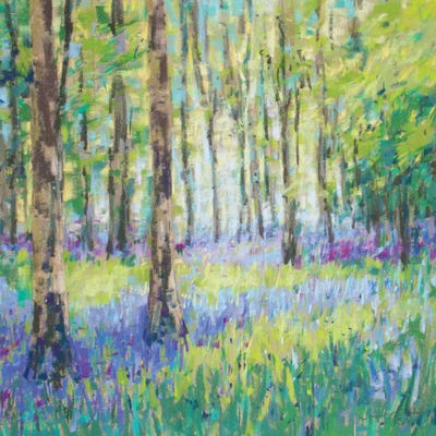 Bluebell Woods by Jennifer Gardner canvas print