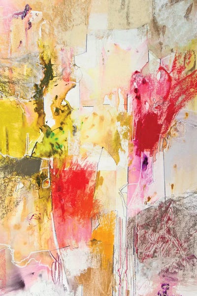 Vertical Reds I by Jennifer Gardner canvas print