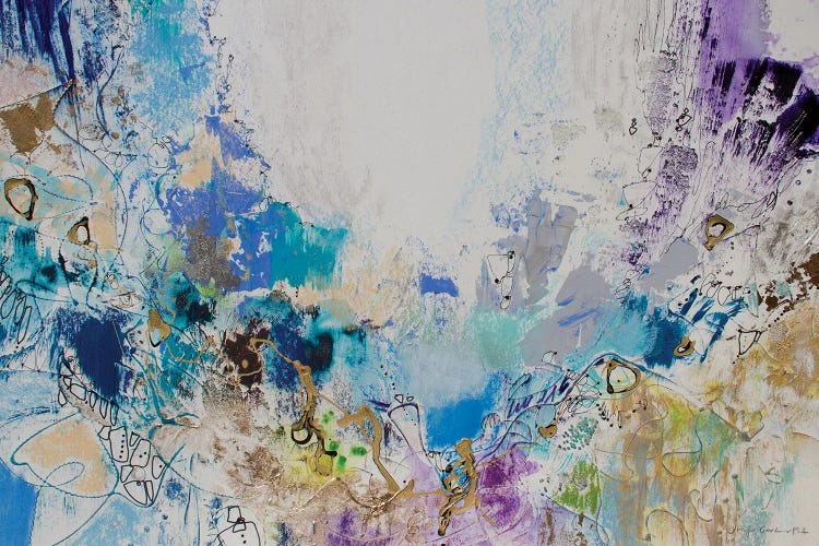 Blue Series XVI by Jennifer Gardner wall art