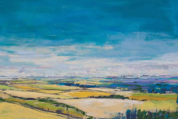 Jennifer Gardner: Patchwork Fields II by Jennifer Gardner