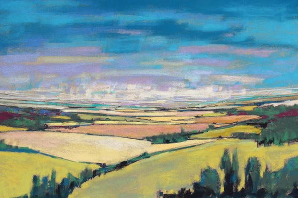 Jennifer Gardner: Patchwork Fields V by Jennifer Gardner