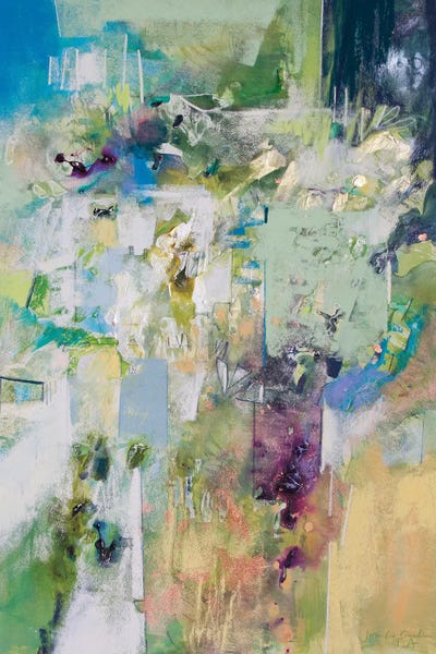 Jennifer Gardner: Blue & Green Series V by Jennifer Gardner