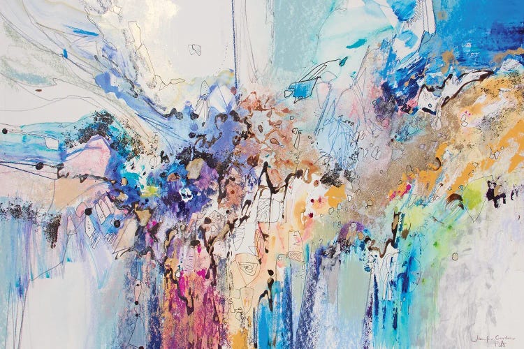 Blue Series XII by Jennifer Gardner wall art