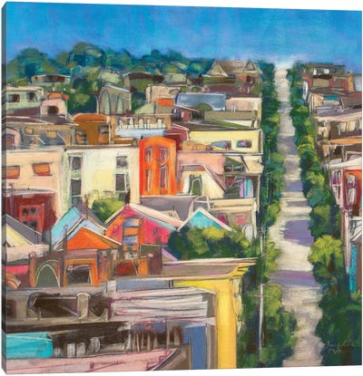 City Color IV Canvas Art Print