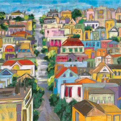 City Color VI by Jennifer Gardner gallery poster