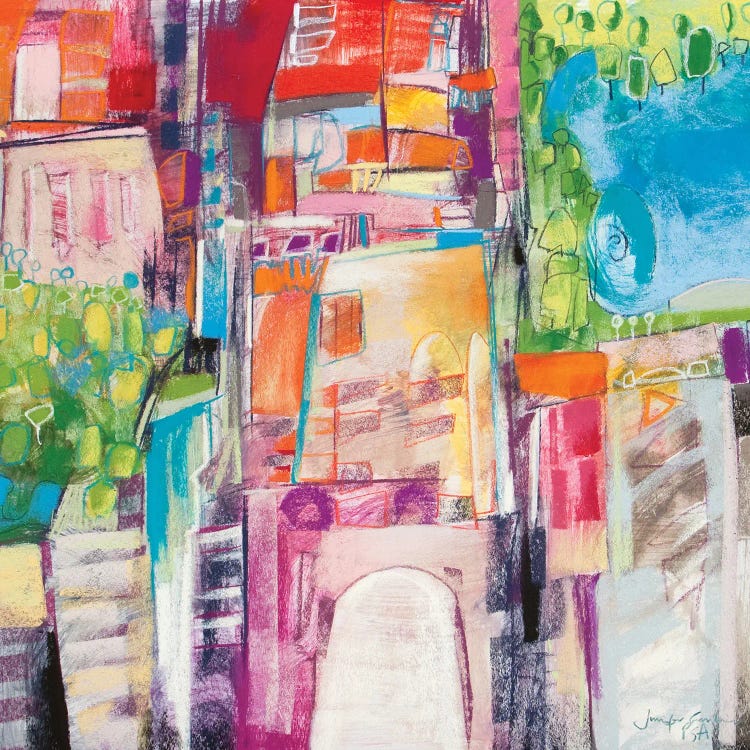 City Parks II by Jennifer Gardner wall art