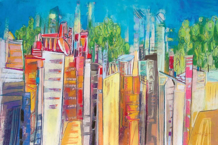 City Parks IV by Jennifer Gardner wall art