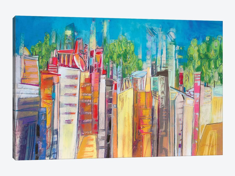 City Parks IV by Jennifer Gardner 1-piece Canvas Art