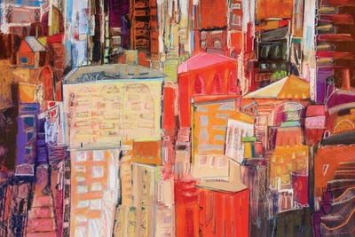 City XII by Jennifer Gardner canvas print