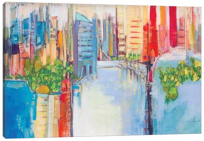 City XVI Canvas Art Print - Jennifer Gardner