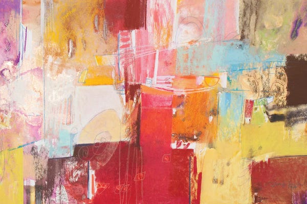 Jennifer Gardner: Copper & Red Series V by Jennifer Gardner