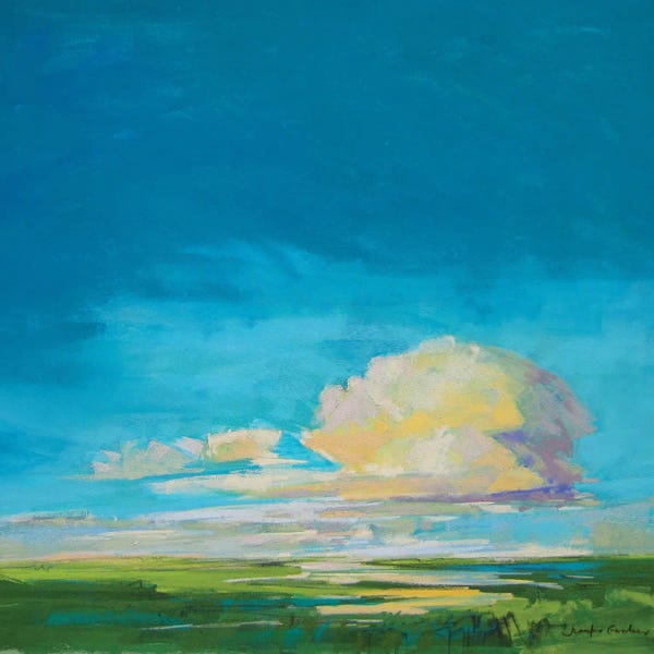Jennifer Gardner: Evening Light At The Marshes by Jennifer Gardner