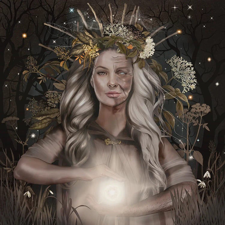 Frau Holle by Nettsch wall art